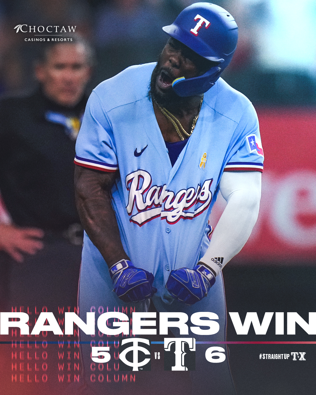 Texas Rangers on X: 4 straight series dubs. #StraightUpTX   / X