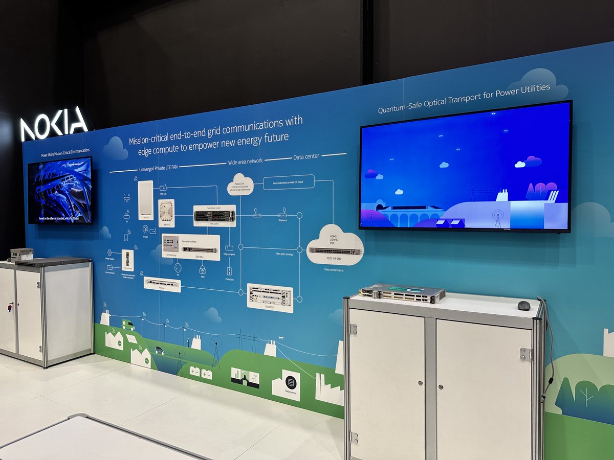 Meet the <a href="/Nokia/">Nokia</a> team at Booth 52 for the <a href="/CIGREWorld/">CIGRE</a> in Cairns, Australia, starting today until Thursday. Discuss your #digitaltransformation initiatives to discover how we can help your #utility build a robust communications foundation. #CIGRE #CIGREWORLD nokia.ly/3ElcxI2
