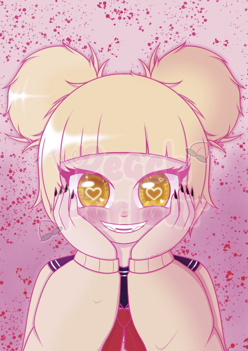 PeachParlourUK's tweet image. Isn’t blood cute? I love it so!

#togahimiko #toga #myheroacademia #togafanart #togamha #mhafanart #mha #bnha #bnhatoga #bnhafanart #fanart #uksmallbusiness #scotlandcomiccon #glasgowcomiccon #prints #artprints #scotlandsmallbusiness #digitalartist #scottishartist