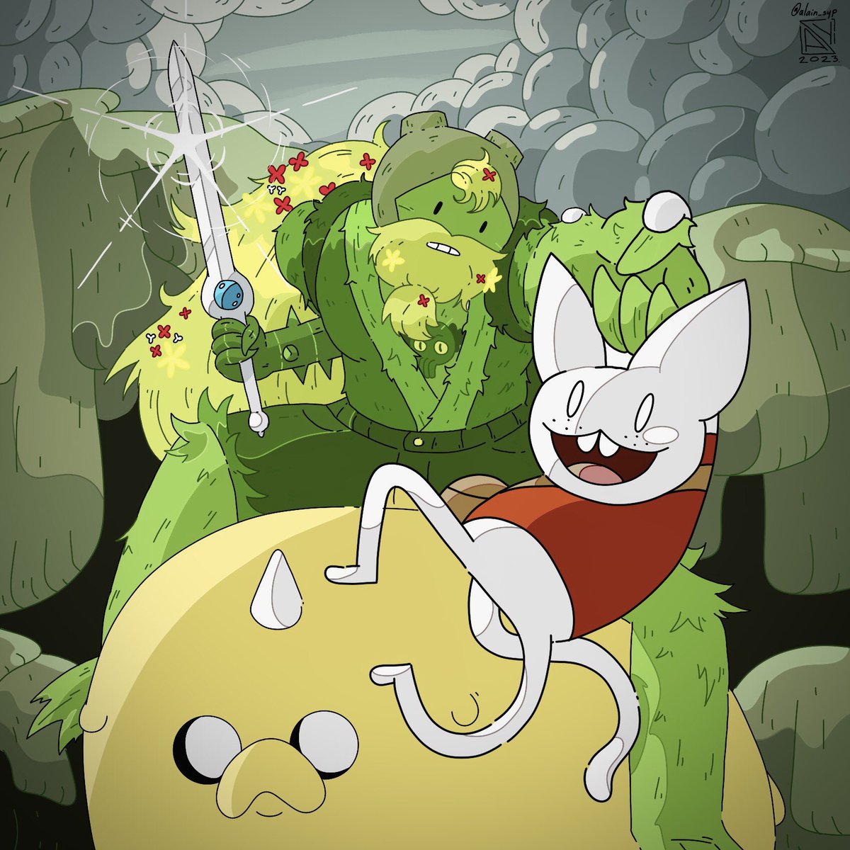 alain_syp's tweet photo. Tal vez un día ✨
#adventuretime #cartoonnetwork #horadeaventura #finnyjake #fionaandcake #hbo #shermyandbeth https://t.co/1HRMxtx5hQ