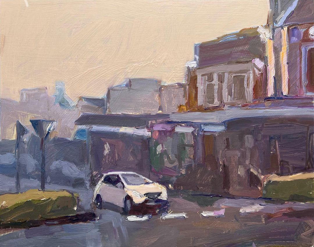 “Top of the Mall, Leura”, 35X45cm, oil on board.

#leura #bluemountains #oilpaint #thickpaint #urbanlandscape #paintingisfun #sydneygalleries #travellingartist