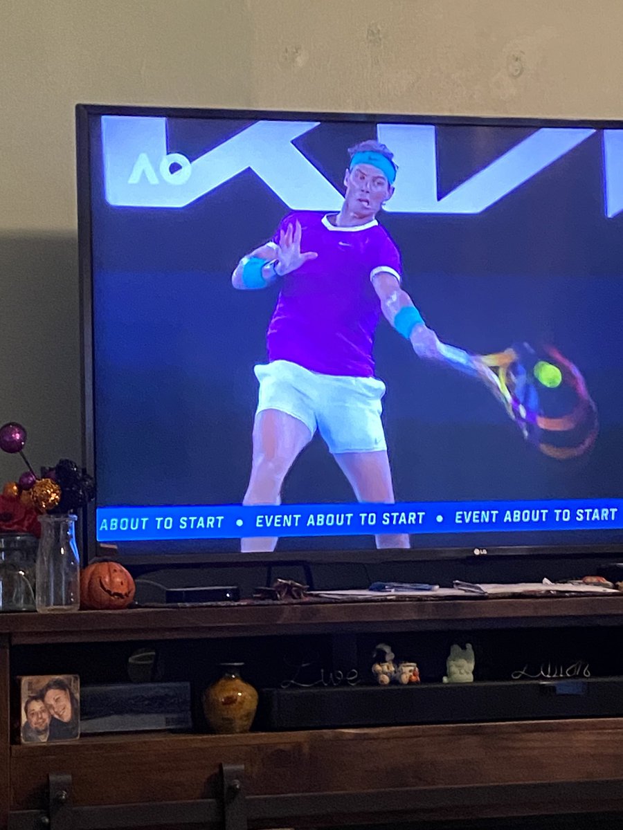 mchada13's tweet photo. Seriously @espn this is unacceptable. This event HAS started because I can see the live stats. https://t.co/jSbLvTiOwl