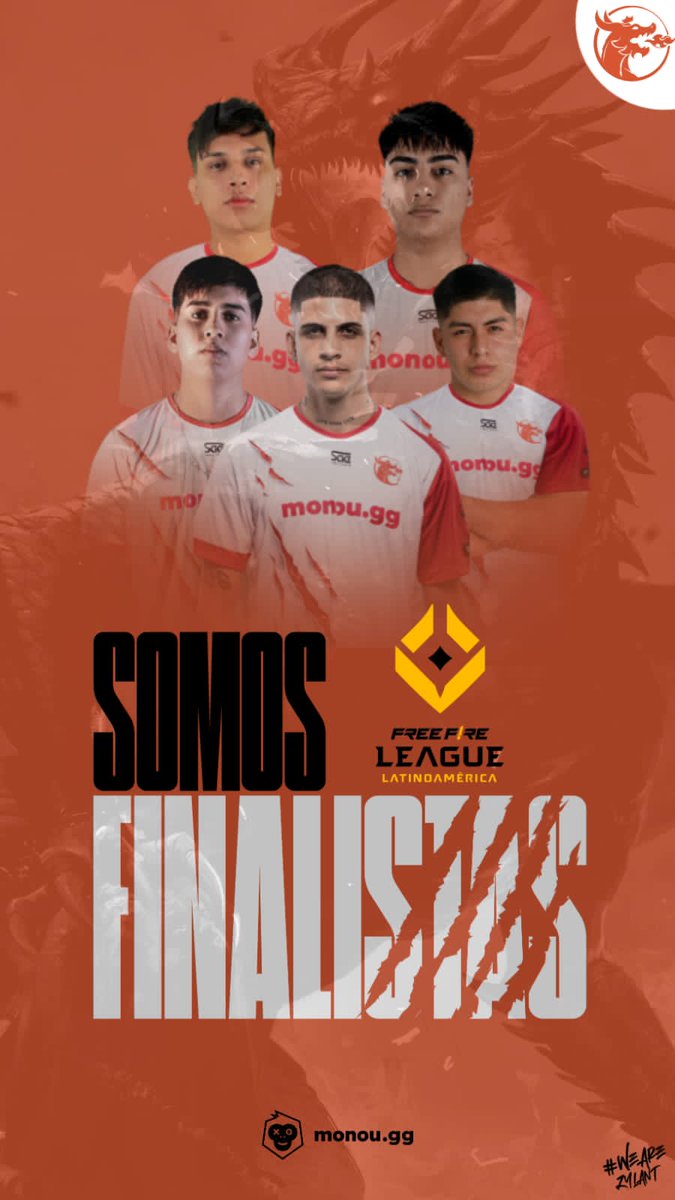 Con los resultados de esta semana nos colocamos como finalistas de la Free Fire League Latinoamerica. 😎

Felicidades a los dragones por representan los colores de la horda. 🔥

#ElPoderDeLaHorda