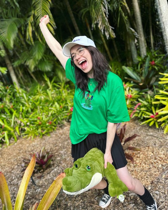 Went to Australia Zoo yesterday and I&rsquo;ve always wanted a giant crocodile plush because they have been