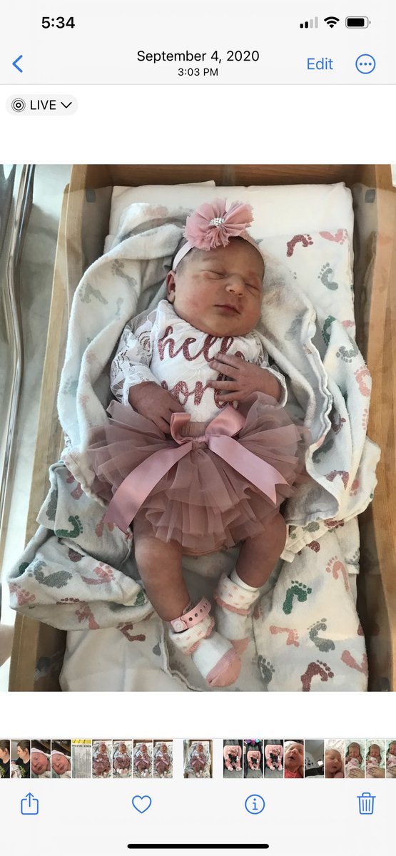 MissHollyKnott's tweet photo. Thanking God for her precious life as she officially turns 3 today!  Happy Birthday Heidi Madelyn Knott! We adore you, baby doll! #heidimadelynknott #3yearsold https://t.co/V2MPb5tZVA