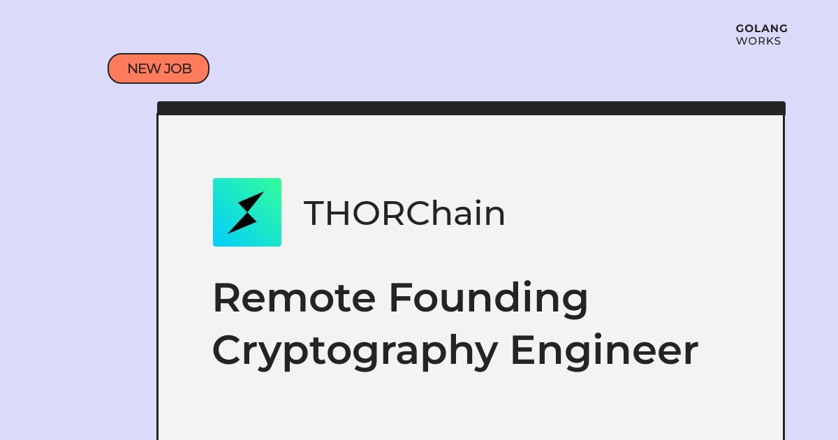 golangworks's tweet image. 👉 THORChain is looking for a Remote Founding Cryptography Engineer working with Rust, C++ &amp;amp; Cryptography

Apply now or send to a friend! 🔥
golang.works-hub.com/jobs/remote-fo…

#remotework #remotejobs #rust