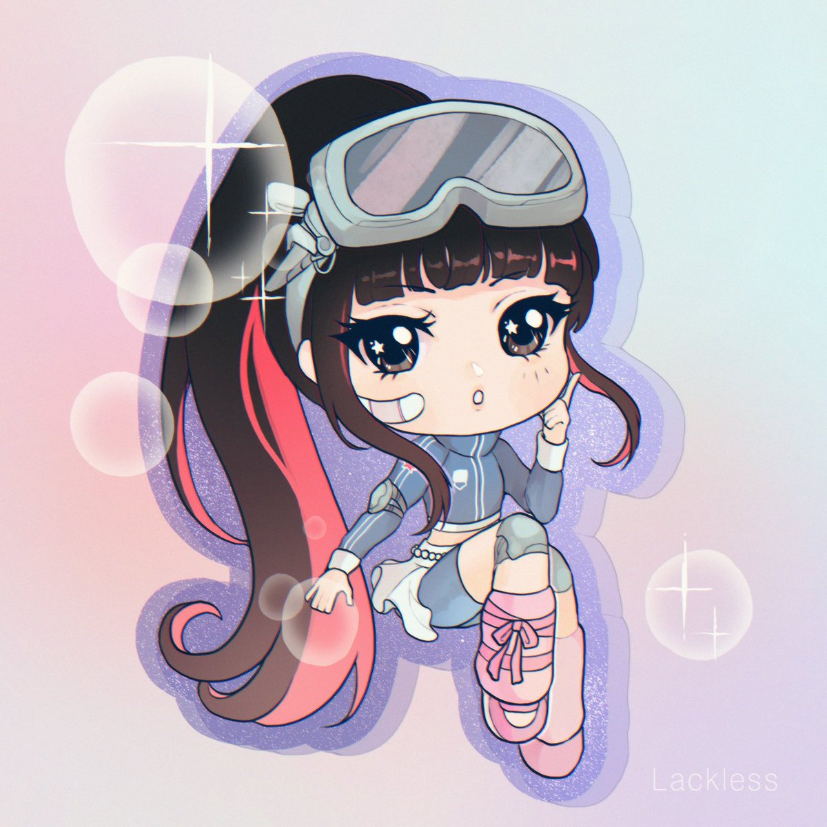 「hyein #NewJeans 」|rose 🌸のイラスト