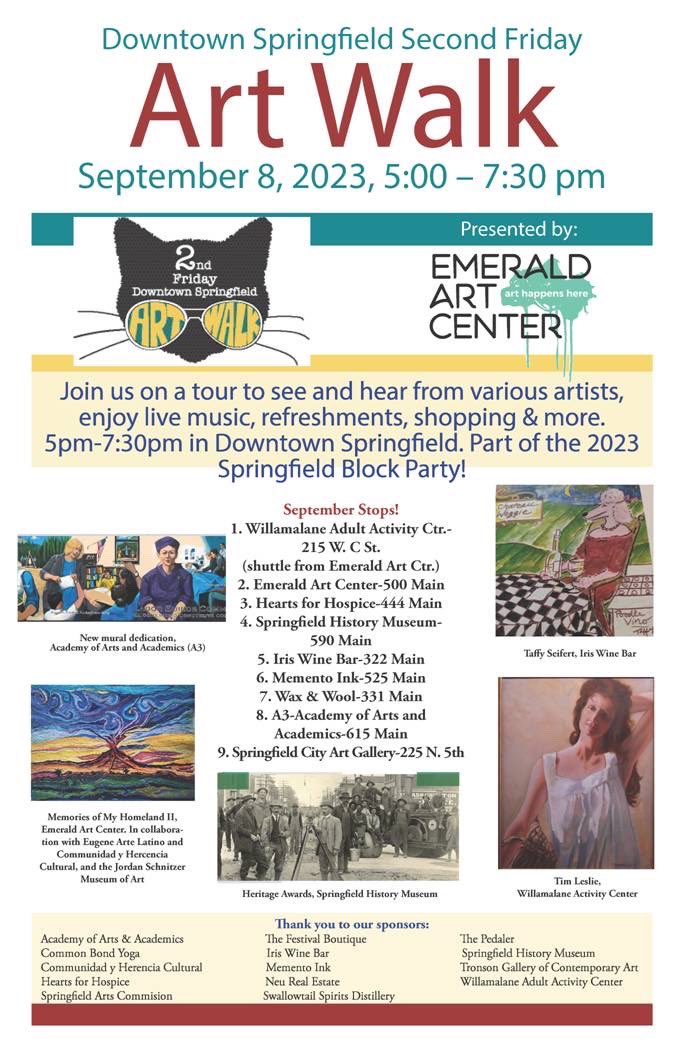 SeanVanGordon's tweet photo. A lot happening in #Springfields Downtown next week. https://t.co/jBexwM0Ln5