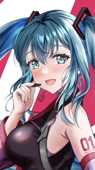 #初音ミク#アリスギアお絵かき 