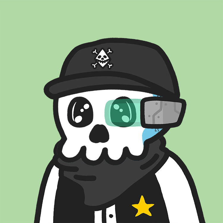 Hell YEAH just picked up this clean @CryptoMories! Love the contrast of the past (western sheriff vest), the present (cap), and the future (visor)!

Might be some fun things I can do with this! ❤️