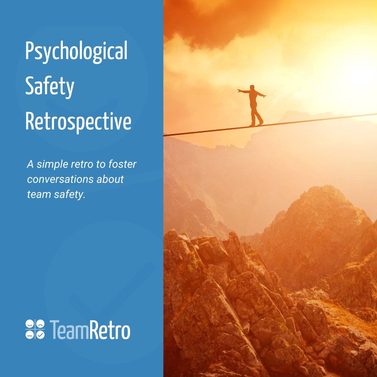 Foster conversations about #PsychologicalSafety with your team with this easy #retro idea.
#agile #retrospective 
bit.ly/3NOjEwM
