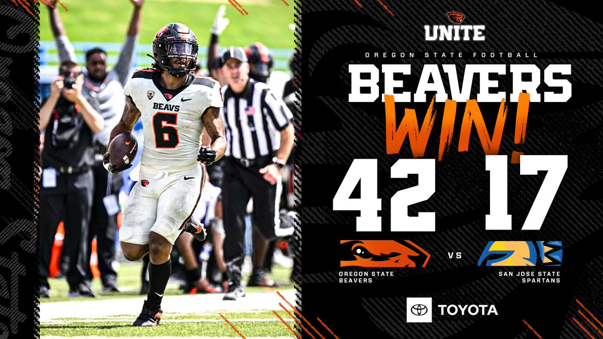 BeaverAthletics's tweet photo. Just getting started. 

@DriveToyota | #GoBeavs https://t.co/oIpMsaP1py
