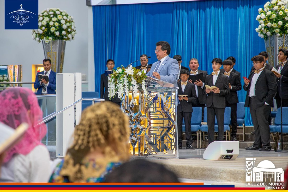 lldmphx's tweet photo. | Sunday School |
Phoenix, AZ - 09/03/23
 
The Church sends greetings to the Apostle of The Lord Naason Joaquin Garcia and welcomes the minister he sent to this city.

#LLDM #TLOTW #LLDMPHX #TLOTWPHX  #LoveUnitesUs #ElAmorNosUne #WeAreLight #AlwaysUnited #SiempreUnidos https://t.co/Fw3KkFE8S1
