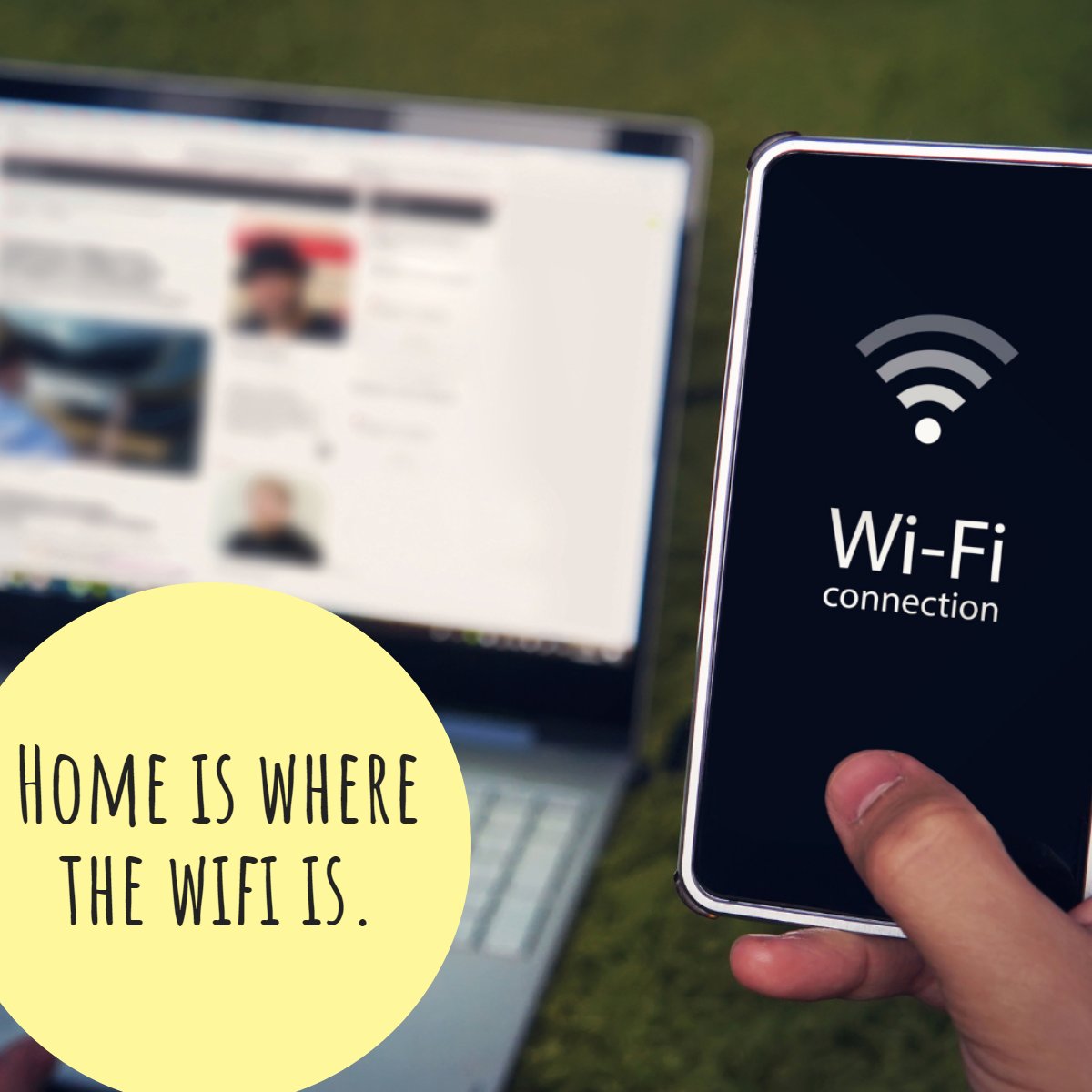 We've said it before and we'll say it again:

"Home is where the wifi is." 😅

How would you keep yourself busy in a home without wifi? Let us know in the comments! 💭

#wifi    #home    #house    #realestate    #realtor    #buy    #sell    #homeowner