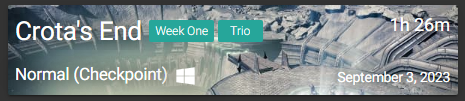 Trio Crota with the Isometric homies @IronMonolith and @TheOneRhino Rhino is gonna upload his PoV on his channel and here's mine. youtube.com/watch?v=PpLbZh… (yt still processing vid so quality might be ass)