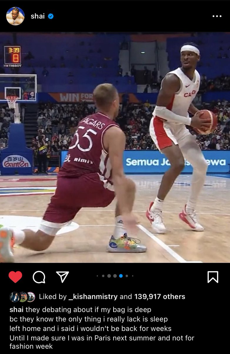 SLAMonline's tweet photo. Punched that Olympic ticket and we got a great Shai caption for it. 🇨🇦 https://t.co/TTijDbvwWp