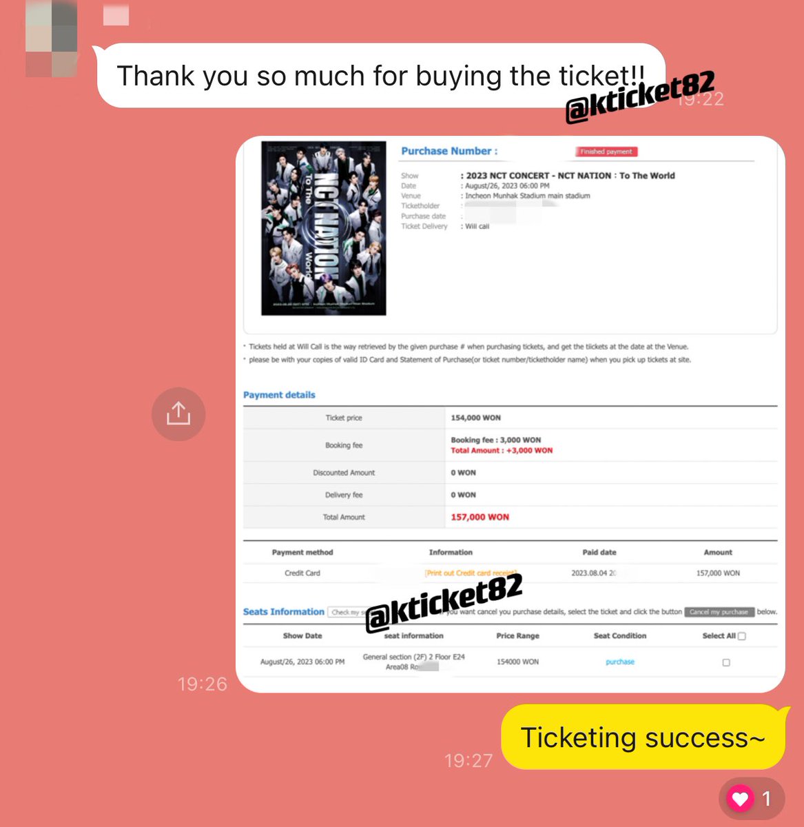 K-TICKET tweet media