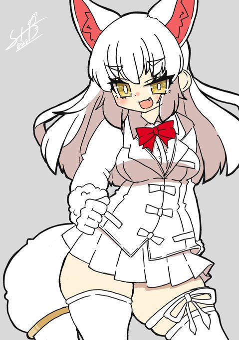 久しぶりのオイナリサマ
ご利益溢れる脚になってご満悦の様子
(けものフレンズ) 