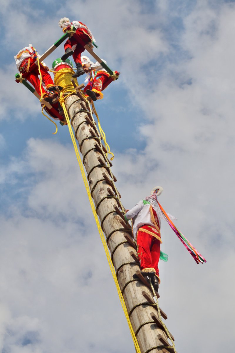 Frino_B's tweet photo. Una imagen del 8° Encuentro  Nacional de Ceremonia Ritual de Voladores en el Complejo Cultural Los Pinos. 
#Voladores https://t.co/XO3XYtQ4N5
