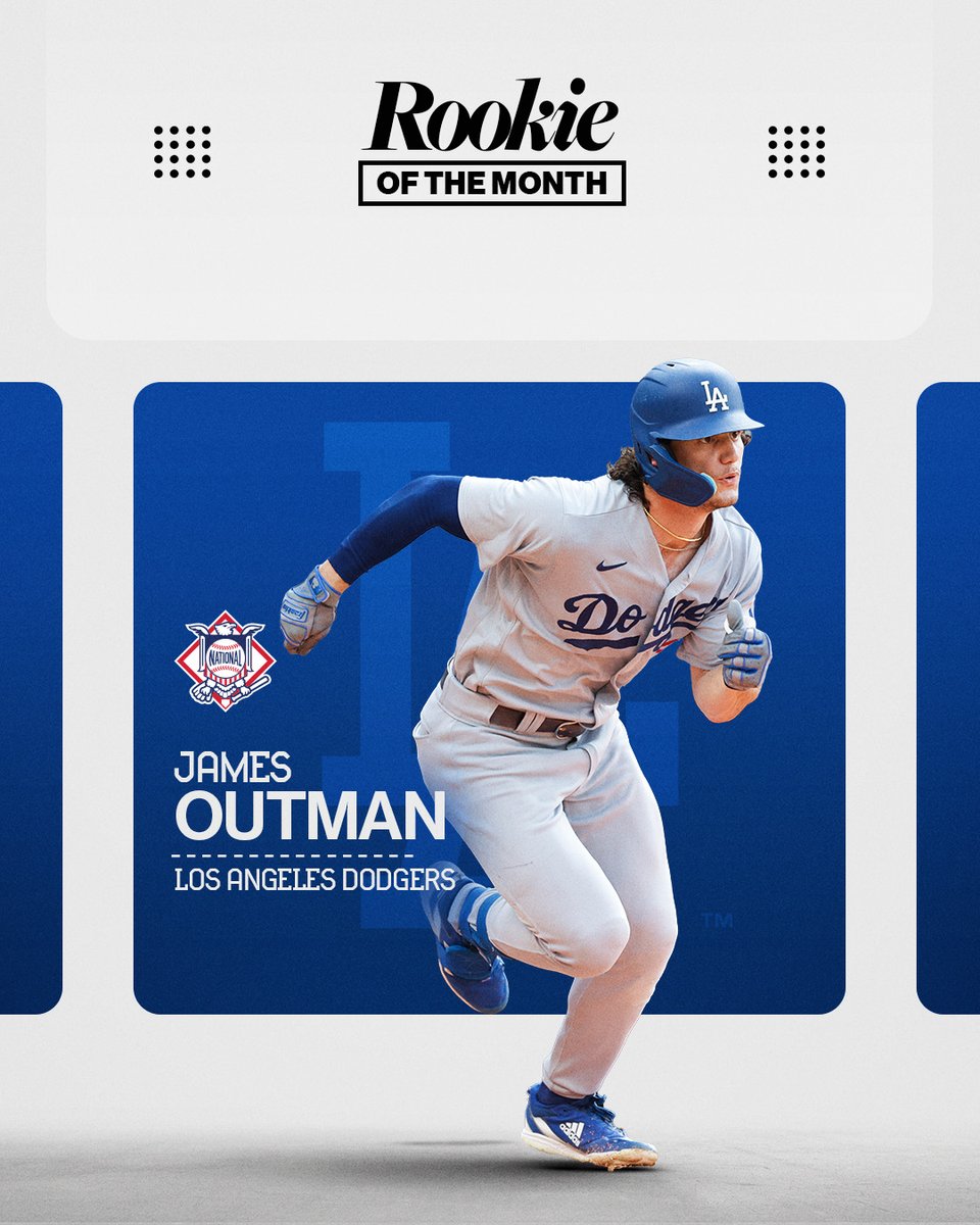 Zack Gelof: .286 AVG, .912 OPS, 7 HR, 15 RBI
James Outman: .277 AVG, .890 OPS, 5 HR, 15 RBI

Your AL and NL Rookies of the Month for August!