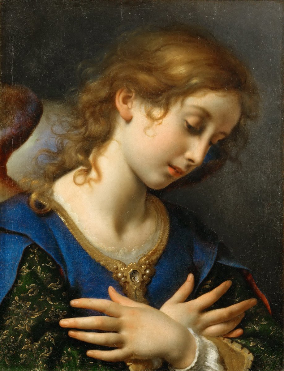 Carlo Dolci 

The Angel of the Annunciation [c.1653]