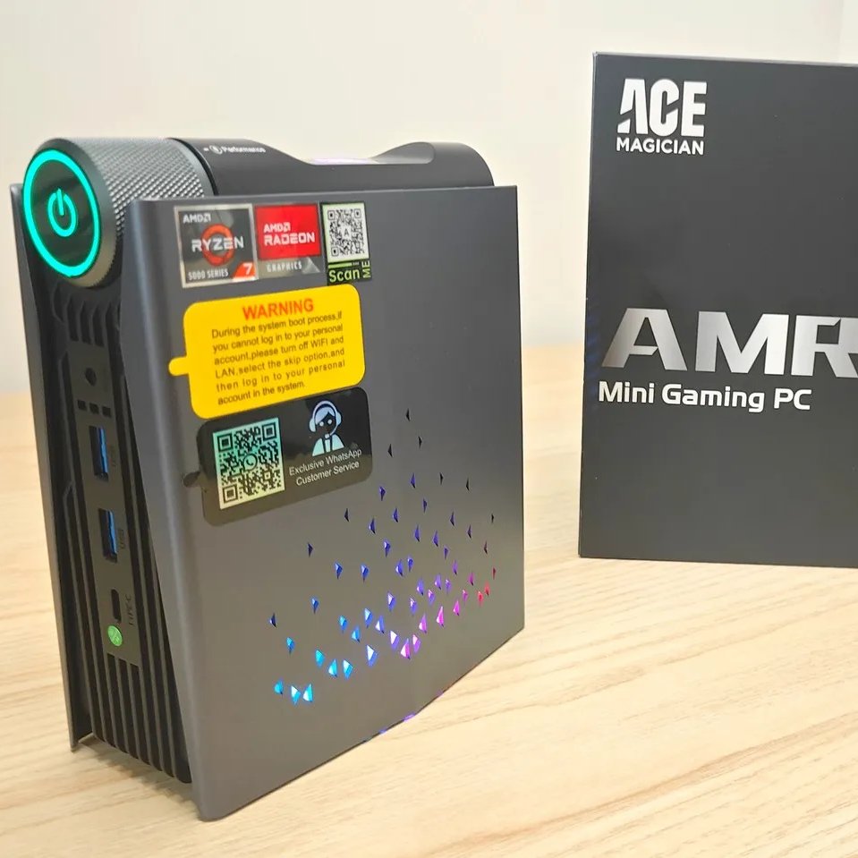 Acemagic_MiniPC's tweet image. ACE AMR5 Mini-PC test by 𝘁𝗲𝗰𝗵𝗻𝗼-𝘀𝗰𝗶𝗲𝗻𝗰𝗲.𝗻𝗲𝘁: surprising and really well thought out ⭐⭐⭐⭐⭐
With its design &amp;amp; functionality, the ACE AMR5 stands out!👍
techno-science.net/dossier/test-m…

🛒bit.ly/AceMagic_AMR5m…

#ACEminiPC #ACEMAGIC #ACEAMR5minipc #ACEminiPCreview…