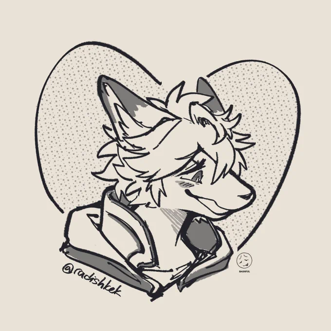 Some headshot commission got from @radishkek 
This is literally how I always react to Chrobin when they always shower in love with each other😑Sheesh 