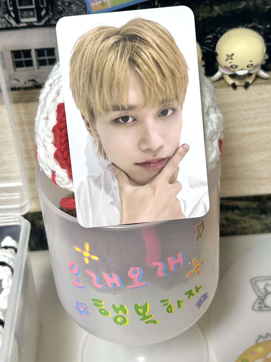 TAEIL 7th NCT 127 anniversary plastic cup photocard 

Cc taeyomi_air