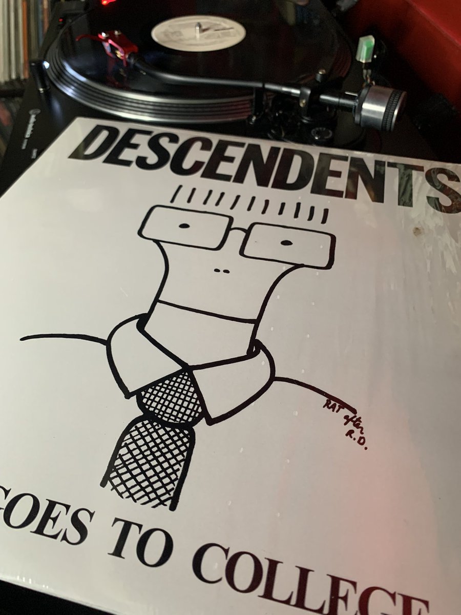 casey33rpm's tweet photo. September 4th 1982, @descendents release their debut album Milo Goes to College. #descendents #milogoestocollege #AlbumAnniversary #musichistory #punkrockhistory #vinyl #vinyladdict #vinylcollection #vinylcollector #vinyllovers #vinylrecords #vinyljunkie https://t.co/7N7unAiViL
