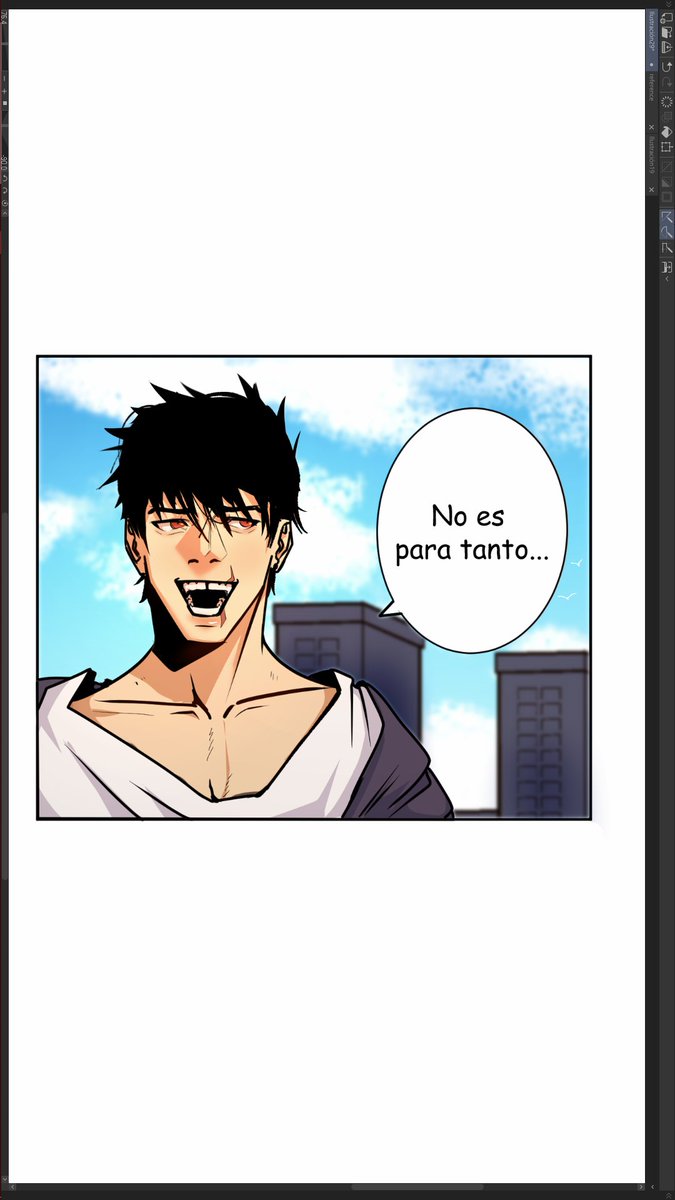 ArtWander_'s tweet photo. Webtoon practice https://t.co/eYOrprhcxf