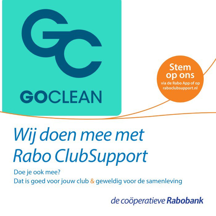 Ook dit jaar doen wij weer mee met de Rabo ClubSupport actie! Vanaf 4 tot en met  26 september kun je in regio Arnhem op ons stemmen via de Rabo App of via raboclubsupport.nl . 

Doe met ons mee en stem op ons! Heel hartelijk bedankt!!
