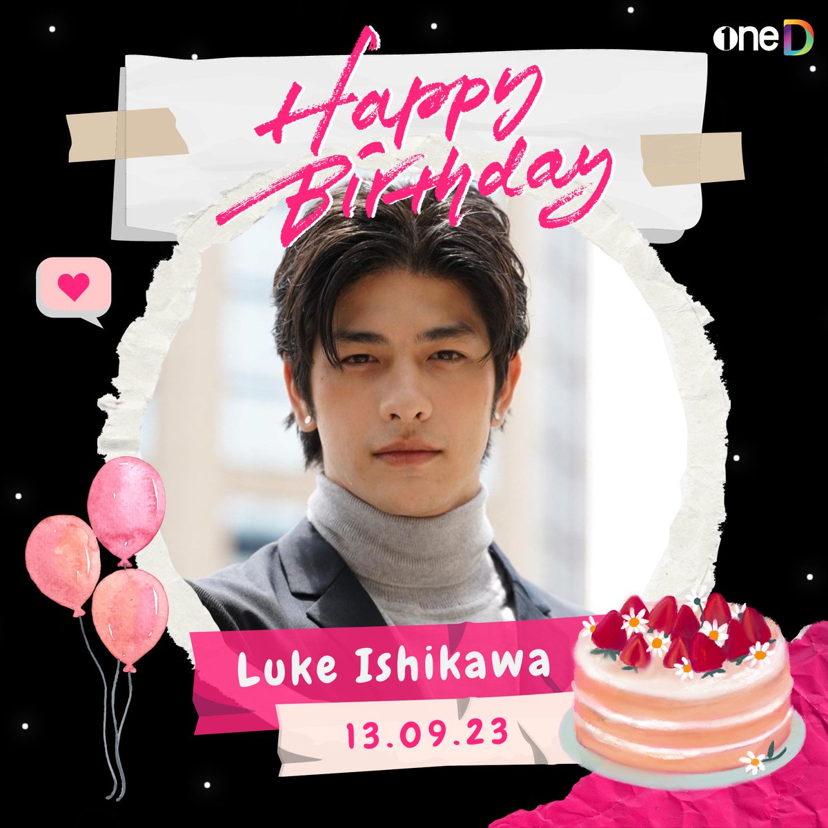 onedofficialth's tweet photo. 🎂 สุขสันต์วันเกิด “ลุค อิชิคาว่า” นะคะ ขอให้ลุคมีความสุขมาก ๆ สุขภาพร่างกายแข็งแรง มีผลงานออกมาให้แฟนๆ ได้ติดตามกันเยอะๆ นะคะ ❤️  

📲 ดูย้อนหลัง ผลงานของลุค ได้ทางแอป #oneD >> https://t.co/4nzCj68pOE 

@lukeiplowden 
#lukevoyage 
#ลุคอิชิคาว่า https://t.co/GXFqDg7Xcl