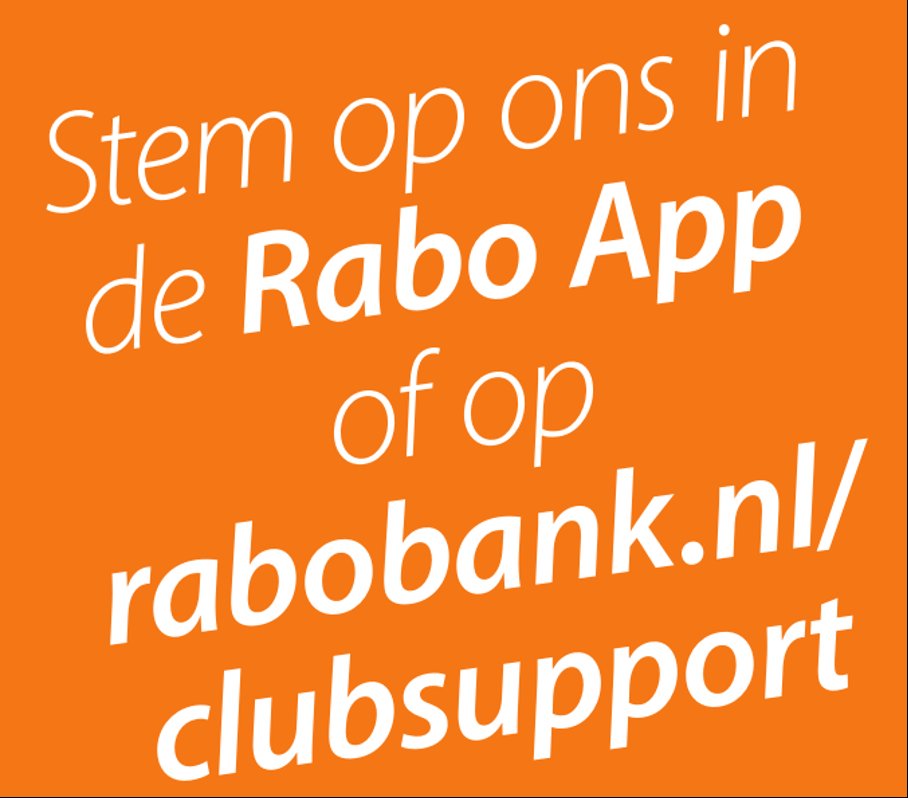 Óg stum is geld waerd!

Vanaaf vandaag t/m 26 september kint geej weer stumme op De Kwas.

Alvas bedank!

rabo-clubsupport.nl/venlo-eo/deeln…