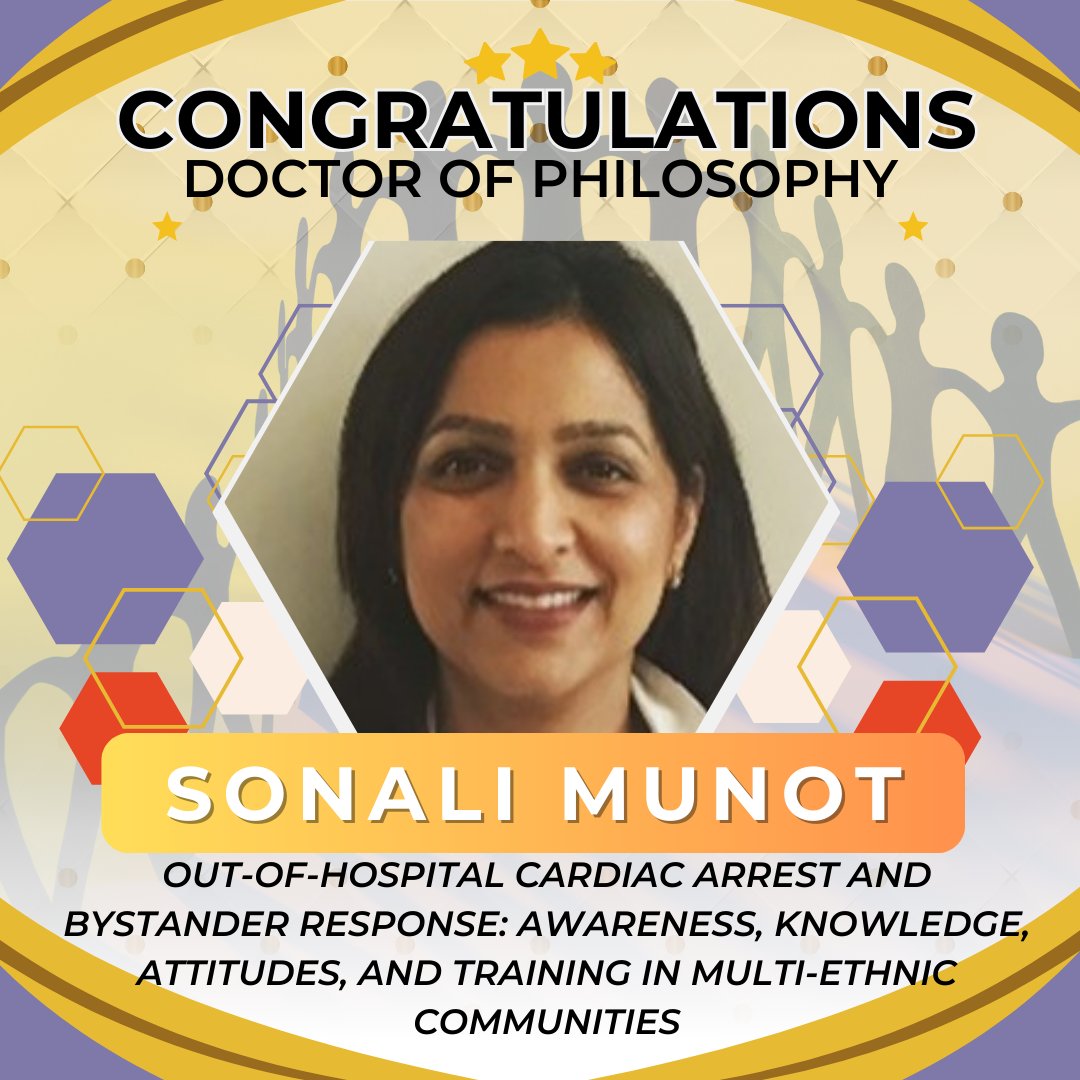 Westmead Applied Research Centre #WARC_USYD (@warc_usyd) on Twitter photo 🍾 OH what a feeling! Congratulations to Dr <a href="/SonaliMunot/">Sonali</a> and her supervisors <a href="/clara_chow/">Clara Chow</a> and <a href="/JRedHeart/">Julie Redfern AM ♡</a> on the conferral of the PhD Thesis Out-of-hospital cardiac arrest and bystander response: Awareness, knowledge, attitudes, and training in multi-ethnic communities. 🍾 OH what a feeling! Congratulations to Dr <a href="/SonaliMunot/">Sonali</a> and her supervisors <a href="/clara_chow/">Clara Chow</a> and <a href="/JRedHeart/">Julie Redfern AM ♡</a> on the conferral of the PhD Thesis Out-of-hospital cardiac arrest and bystander response: Awareness, knowledge, attitudes, and training in multi-ethnic communities.