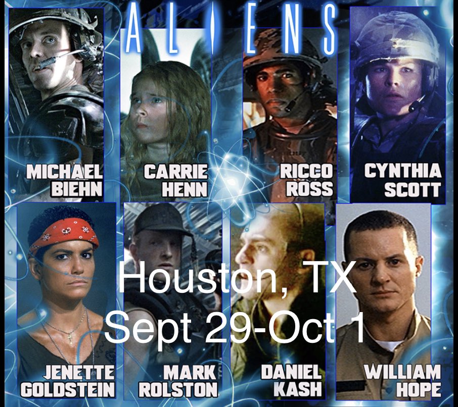 RealCarrieHenn's tweet photo. Next appearance is coming in hot for #Aliens fans! @DaysOfTheDead13 in #Houston September 29 - October 1, 2023 @Tom_WoodruffJr & @alec_gillis of @thestudioADI will also be in attendance. #Aliens ##IAmNewt #NewtLives Get tickets here: https://t.co/sMh4aIPAnS https://t.co/1CGIoSFppA