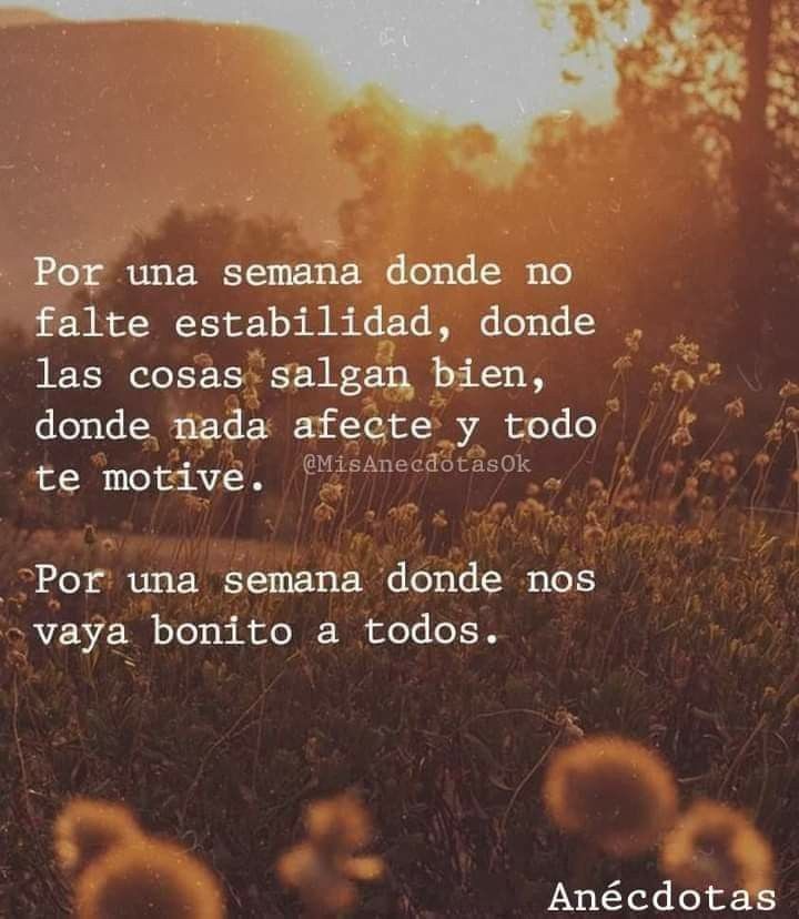 Que tenga un excelente inicio de semana ☕🍀💙🤗