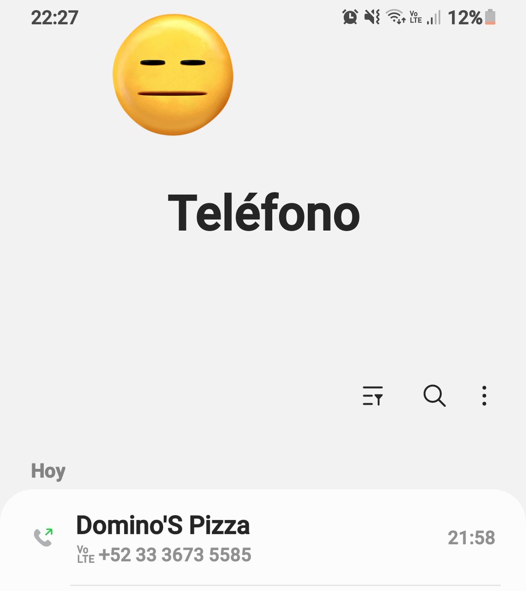 vagrob's tweet photo. dícese viene en camino .... el chiste se cuenta solo @dominos https://t.co/nhj5MNzLit