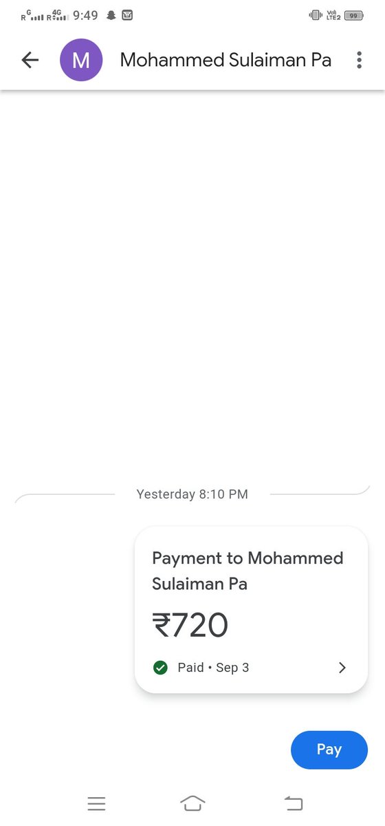 peterarockiaraj's tweet photo. @Ola_Bangalore @Olacabs @Paytm  Dear Ola, sterday I Booked a cab for relative and I chose Paytm.After reaching the dest,the driver asked to pay money and informed her n't received payment thru ola.She paid again. Find the ss.Can u help get refund. No option to get refund from app https://t.co/Z1bXIi7Qau