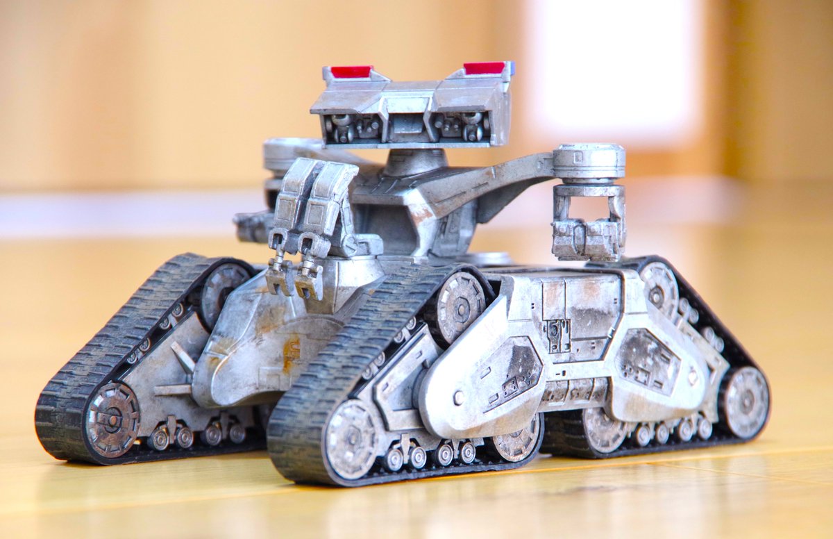 ネカのHKタンク。 T1ではプラズマキャノンの砲身が1つだけど、T2から