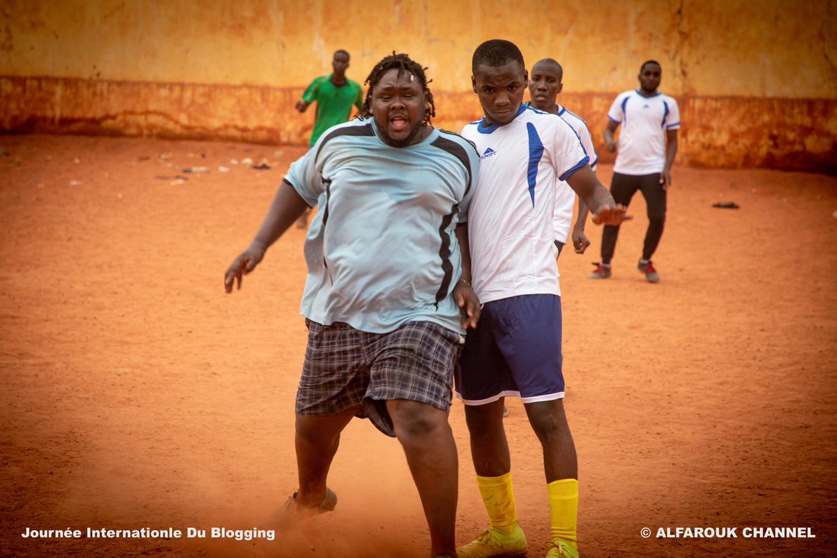 Fatittystar's tweet image. Les Bloggers de #Tombouctou ont joué ( et perdu 🤣, mais je ne jouais pas) contre les jeunes artistes le samedi 2 septembre 2023 tjrs ds s le cadre du #blogday2023