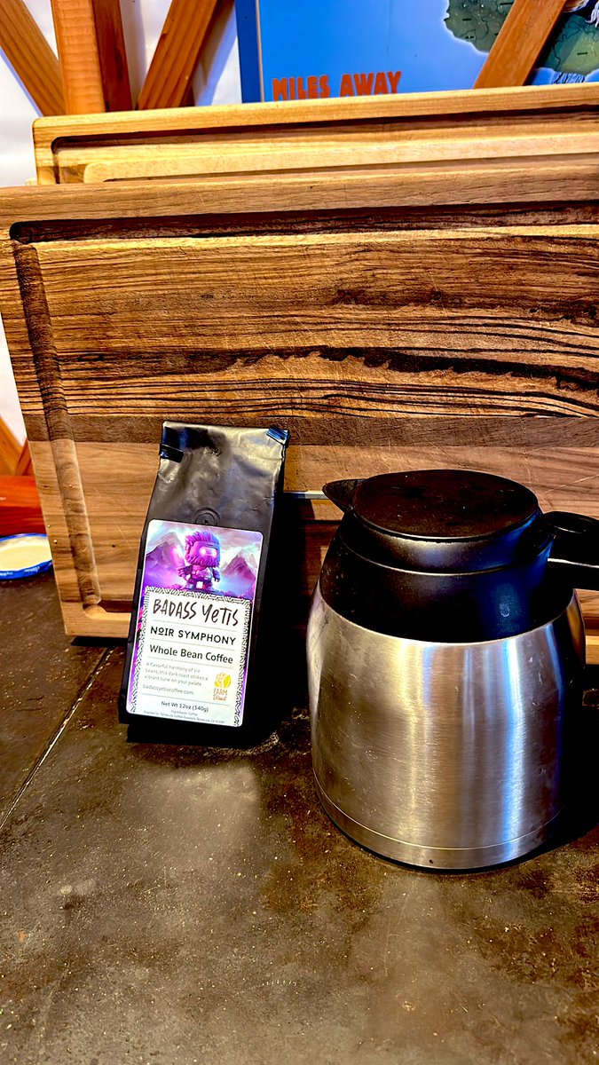 So any coffee addicts out there here is a brand that you really need to try!! Love the BadAss Yetis brand coffee! Try it out soon and maybe Jeff can hire someone to help pick his coffee beans!! Whoop whoop!! Tell em Gary sent you!!