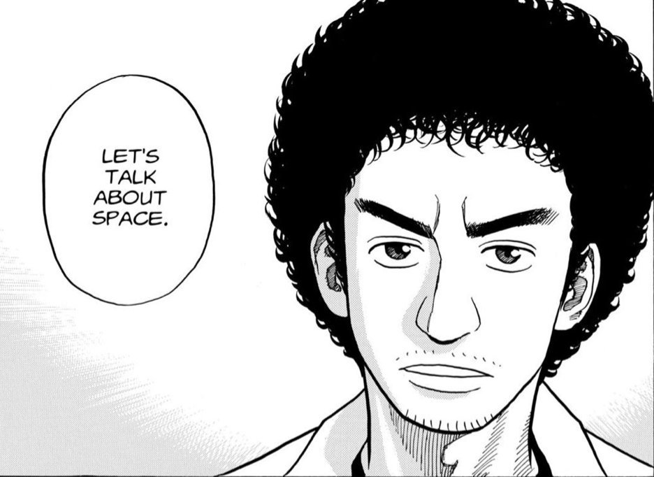 A. LET'S TALK ABOUT SPACE. 