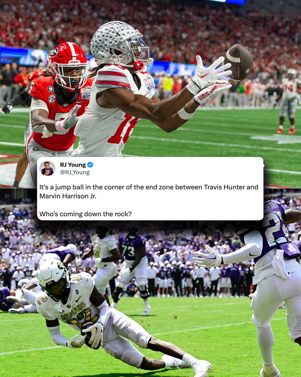 Travis Hunter vs Marvin Harrison Jr.- who ya got? 🤔

<a href="/RJ_Young/">RJ Young</a>