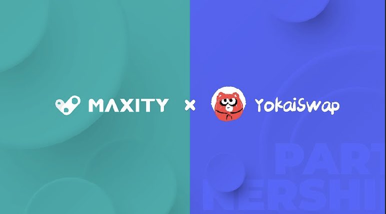 yokaiswapnervos's tweet photo. We are delighted to announce our partnership with @maxiprotocol

Maxprotocol is A Web 3 Social
Impact Protocol, Charity NFT
marketplace and Symbiotic
Metaverse.

Stay tunned for more joint collabs ahead! 💯🚀 https://t.co/ZIp1P8f45d