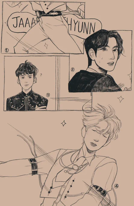 A comic panel I'll never finish :) 