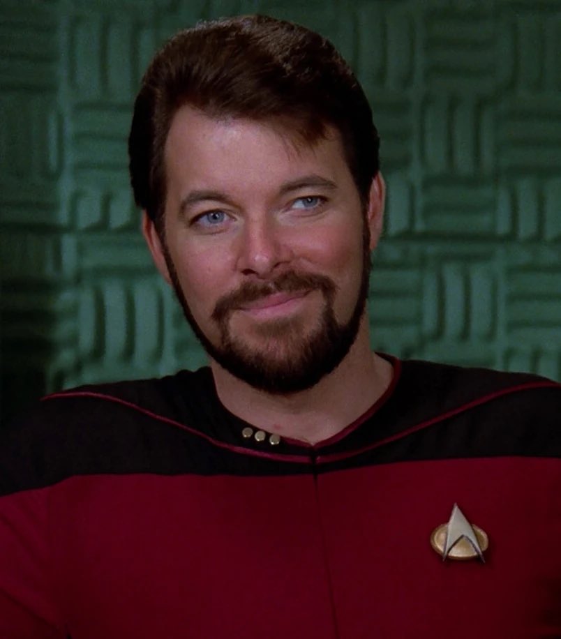 JenLRossman's tweet photo. William T Riker       William pre-T Riker https://t.co/tNqiV7m8Hy