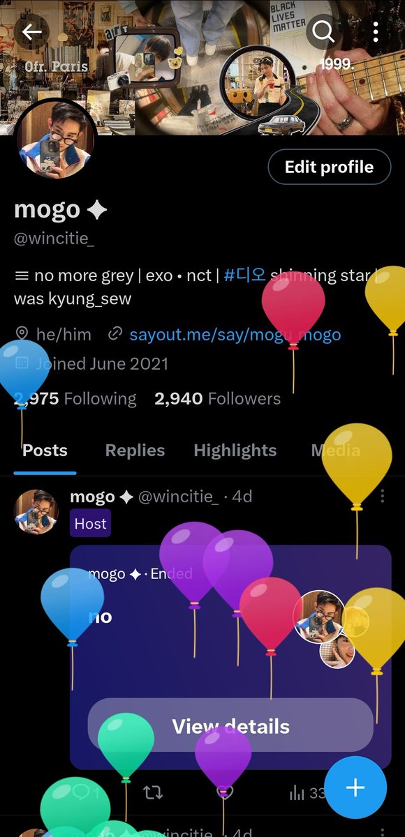 It's mogo day today! 3 years ko nang cinecelebrate birthday ko dito🥹