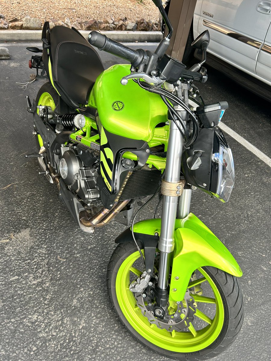 sarapezel's tweet photo. Washed my bike today. Went to get gas and ride… THEN IT STARTED RAINING! 😭 https://t.co/A11eAwCI3n