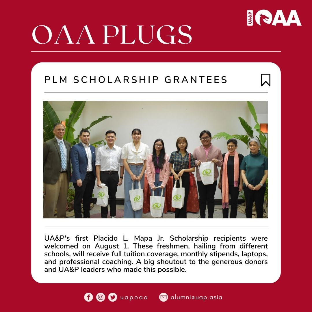 UA&P Office of Alumni Affairs tweet media
