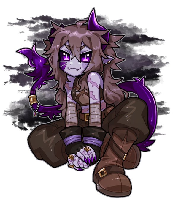 「boots purple skin」 illustration images(Latest)